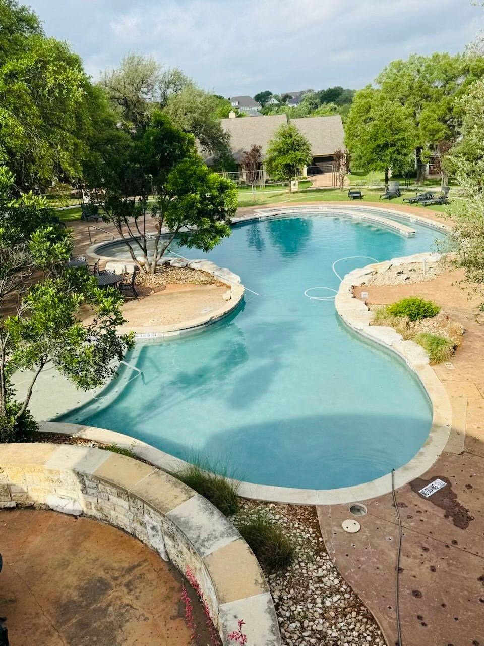 Belle Pools cared-for residential community pool